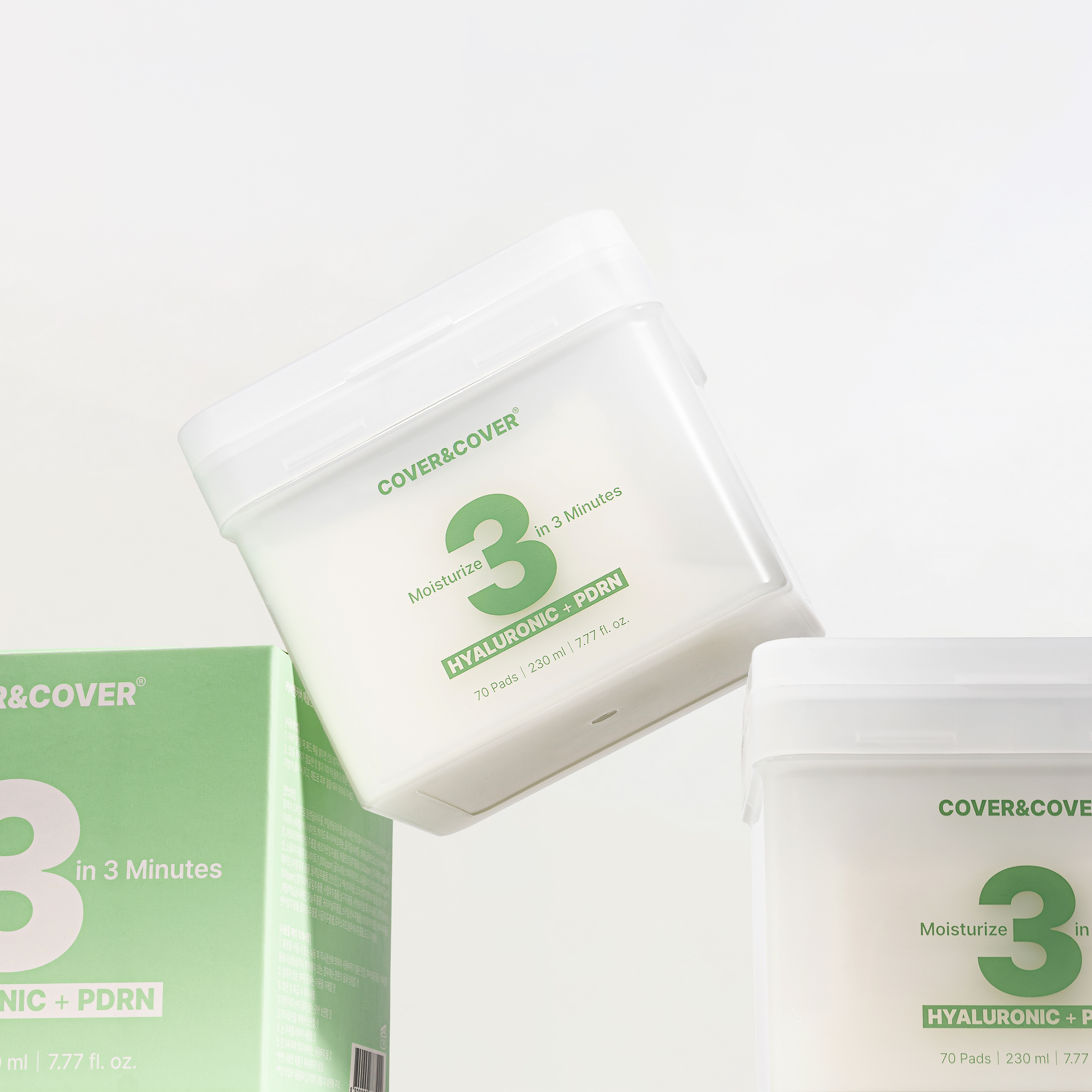 Apple Mint Hyaluronic PDRN 3-Minute Pad Pack